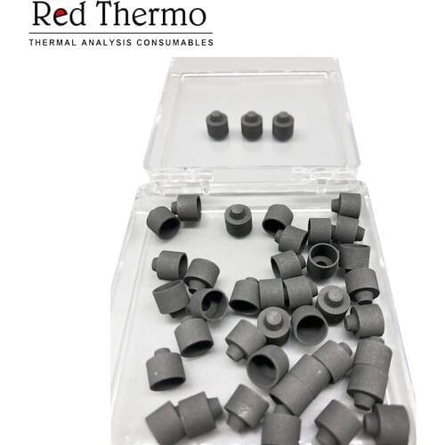 250μl STA 8000 graphite crucible for PerkinElmer TGA6/As6 STA 8000, TGA 4000, STA 6000 DTA DSC sample holder Red Thermo2pcs/lot