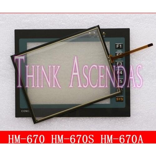 HM-670 HM-670S HM-670A 1301-750 CTTI 1301-X501+03-NA Protective film and Touchpad
