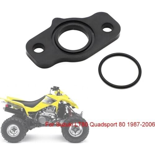 ATV Parts Carburetor Mounting Joint Insulator Seal O-ring Rubber Black For Suzuki LT80 LT 80 Quadsport 80 1987 - 2006 2005 2004