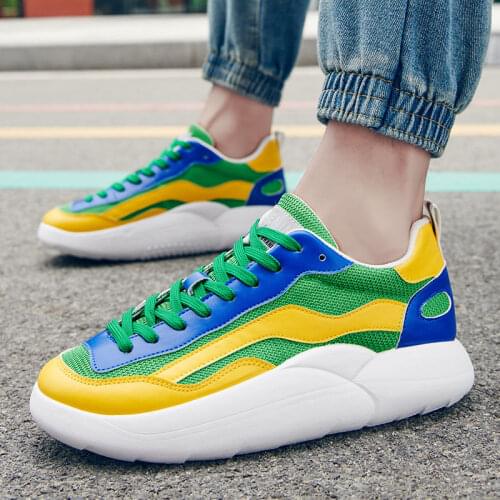 Hot Sale Platform Casual Mens Sneakers Spring Autumn Trendy Bread Sneaker Men Designer Shoes Outdoor Trainers zapatos hombre