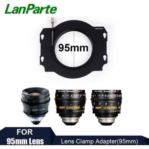 LanParte Matte Box Lens Clamp Adapter 95mm for Arri Ultra Prime Lens and Cine Camera DSLR Accessories