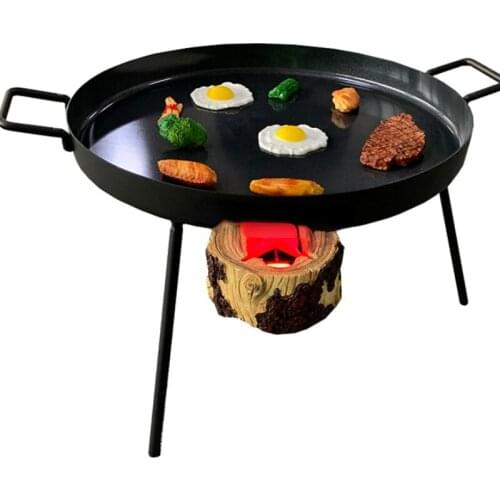 Reusable Non-Stick BBQ Grill Mat Pad Baking Sheet Meshes Portable Outdoor flat round Picnic Cooking Barbecue Tool