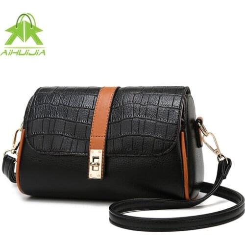 Fashion Stone Pattern Womens Shoulder Bags Luxury Design Handbag 2021 New High Quality Pu Leather Travel Ladies Messenger Bag
