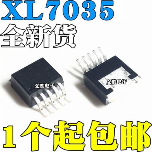 NEW XL7035E1 Step-down dc input voltage 10V ~ 80V Electric Current 1A TO263-5 Type high voltage step-down DC - DC electric vehi