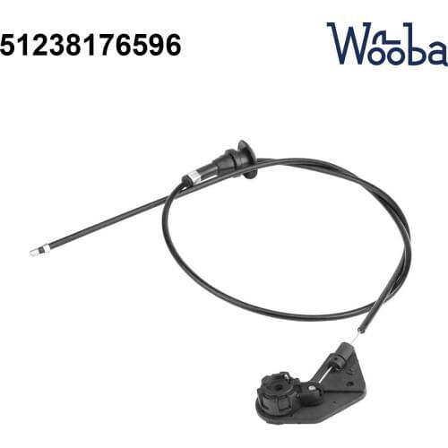 New Engine Hood Release Cable / Bowden Cable For 1996-2003 BMW 5er E39 51238176596