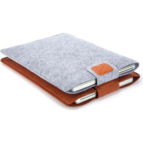 New Fashion Soft Sleeve Bag Case For Apple Macbook New Pro15 ” Touch Bar A1990 A1707 Laptop Anti-scratch Cover For Macbook 11Air