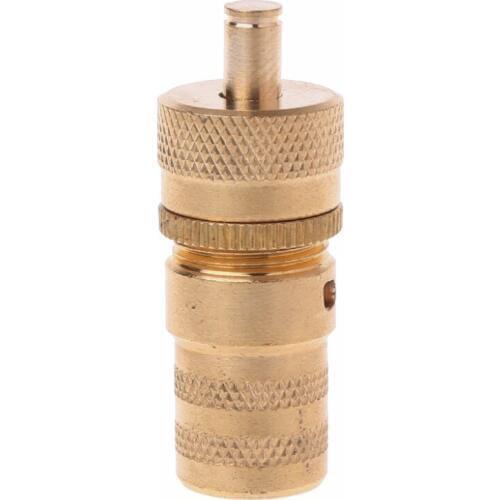 QILEJVS 1Pc 4WD Outlet Universal Off-road Automatic Brass Tire Deflator Valve Adapter 6-30 PSI for Car Tire Repair Tools New