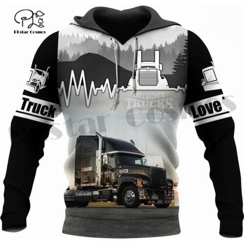 PLstar Cosmos 3DPrint Newest Farmer Truck Car Worker Art Unique Harajuku Streetwear Funny Unisex Hoodies/Sweatshirt/Zip Style-17