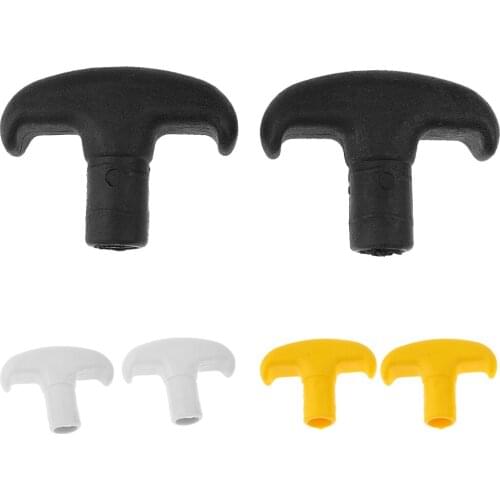 2x PVC Kayak Canoe Paddle T Grip Handle Replacement for 20mm Rod