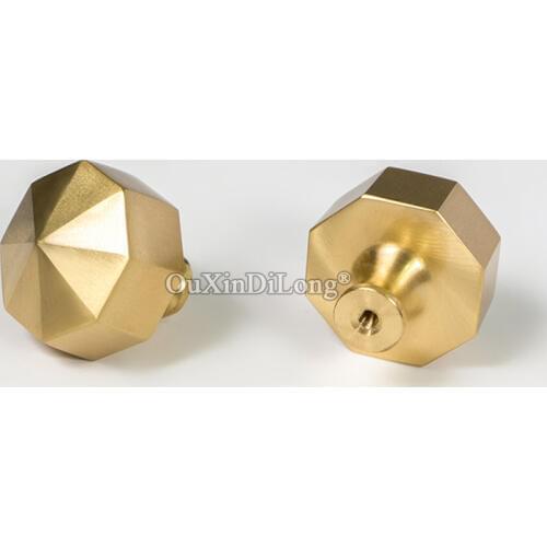 High Quality 10PCS European Solid Brass Kitchen Cabinet Door Handles Cupboard Wardrobe Drawer Wine Cabinet Pulls Handles & Knobs