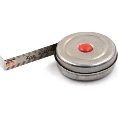 1m 2m Mini Retractable Tape For Home Factory Office Stainless Steel Woodworking Tape Measure