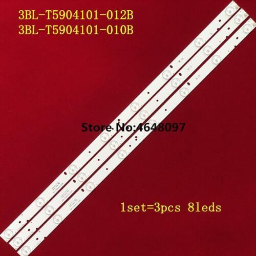 3Pieces/set LED Backlight JS-KY22EECD-0001 JS-KY23EECD-0001 3BL-T5904101-012B 3BL-T5904101-010B