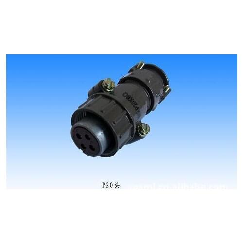 5pcs Aviation plug socket round connector P20 series 2.3.4.5.7core diameter 20MM aviation plug