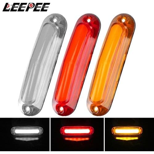 6 LED Side Marker Light 10-30V Running Turn Signal Lights Rear Side Indicator Lamp For Car Trailer Truck Auto Accessories