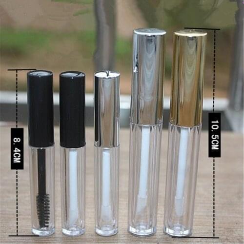 8.4cm/10.5cm Empty Eyelashes tube lip glaze tube Mascara tube Containers lip gloss tube Empty Refillable cosmetics containers