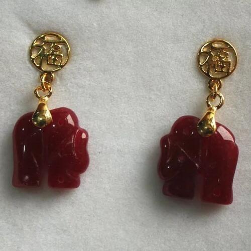 AAA+ HUARONGKANGYOU Natural 925 Hook Square Dangle Earring Fine Earrings bread Earing big earringsWomen Party