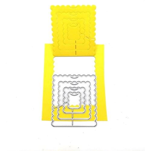 Julyarts Background Lace Photo Album New Dies Diy Scrapbooking Photo Album Decorative Embossing PaperCard Crafts Die