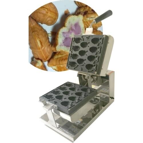 Free shipping cost 110v 220v Mini Taiyaki Maker Machine Goldfish Waffle maker 11 pcs / plate
