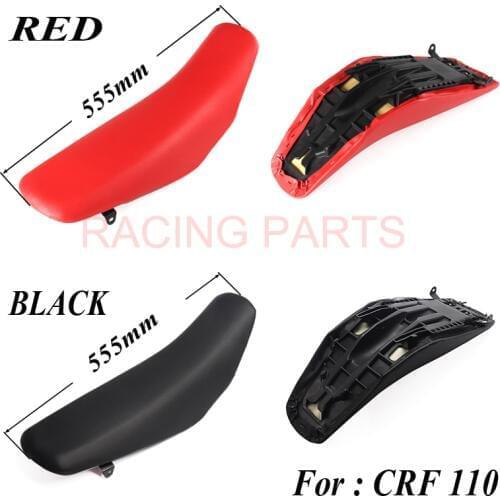 Black or red motorcycle Seat assembly For CRF110 CRF110F 2013-2016 Dirt Bike MX Motocross Enduro Supermoto