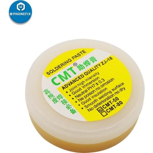 CMT-50 Rosin Solder Paste Rosin Flux for Phone Motherboard PCB Soldering Phone PCB BGA Repair Welding Consumble Repair Tool