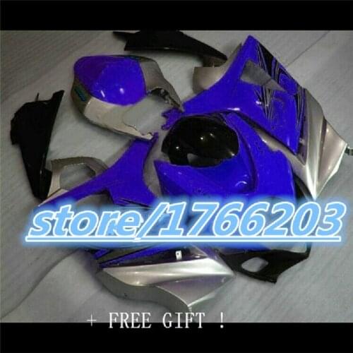 For Suzuki GSXR1000 2007 - 2008 K7 Abs Fairing GSXR 1000 2008 blue Black silver Fairings GSX-R1000 2007 Body Kits