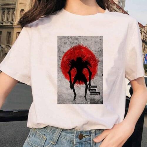 Death Note T Shirt Bleach Ichigo Shirt Japanese Anime Summer Tops Men Kawaii Cartoon Tshirt Harajuku Unisex Graphic T-shirt Male