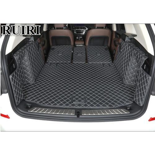 Good quality! Special car trunk mats for New BMW X3 2018 waterproof cargo liner mats boot carpets for X3 2019,Free shipping