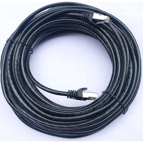 1m/2m/3M/5m/40m100M RJ45 Ethernet Cables 8Pin Connector Ethernet Internet Network Cable Cord Wire Line Blue Rj 45 BLACK