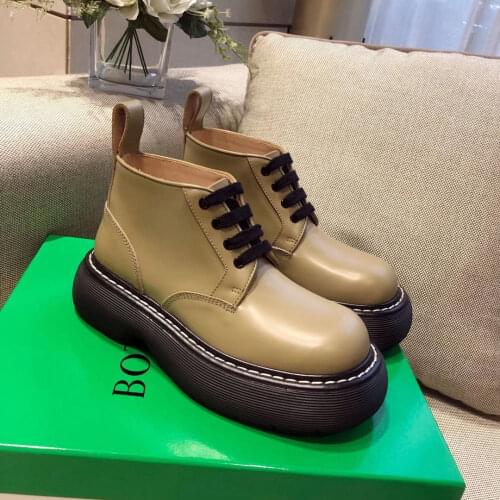 Ins Classic Womens Boots Unisex Ankle Boots Leather Shoes Women Boots Motorcycle Martens Boots Winter Shoes Zapatos Mujer Botas