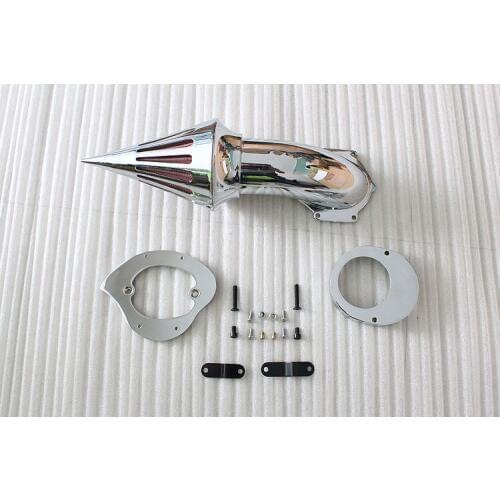 Motorcycle Chrome Spike Air Cleaner Kits Intake Filter For Yamaha V-Star 650 Moto