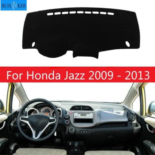 For Honda Jazz 2009 - 2013 Fit Shuttle 2011 - 2014 Dashmat Dashboard Cover Dash Mat Pad Sun Shade Dash Board Cover Carpet