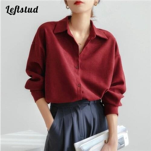 Leftstud Women's Corduroy Shirts