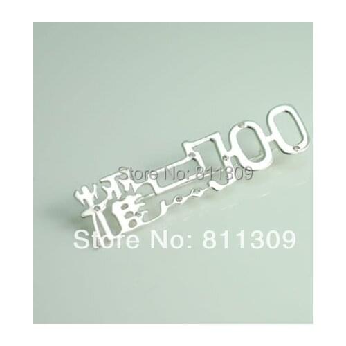 Oumry Silver Brooches For Clothes
