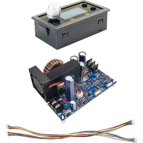 50V12A 600W CNC Step-Down Adjustable Power Supply Module, Volt-Ampere Meter, DC Stabilized Voltage, LCD Display