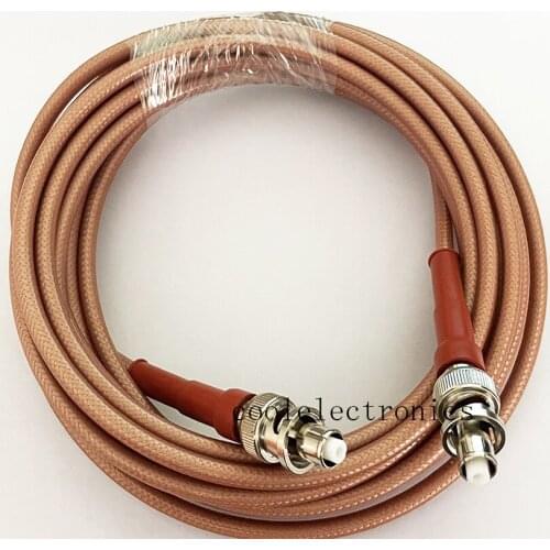 RG142 Cable SHV 5000V 5KV RP-BNC Male to RP-BNC Male High Voltage Connector RF Coax Pigtail Cable 10/15/20/30/50CM 1/2/3/5/10M