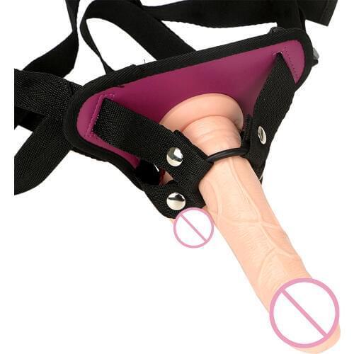IKOKY Roleplay Sex Pants Strapon Penis Bondage Wearable Strap On Dildos Pants Sex Toys for Women Lesbian Underwear