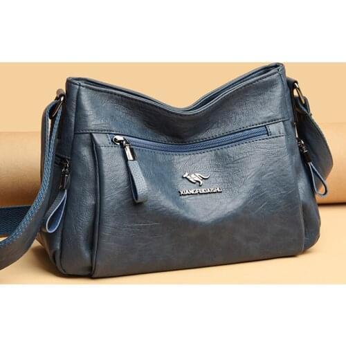 Shoulder Bags Purses and Handbags Luxury Brand High Quality Soft Pu Leather Crossbody Bags for Women 2021 New Ladies Casual