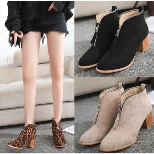 TRUSTYIWEN Women's Wedge Ankle Boots