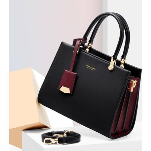 Women Bag Shoulder Handbag Women Vintage Messenger Bags Top-Handle Composite Bag Purse Wallet Leather Designer Bag