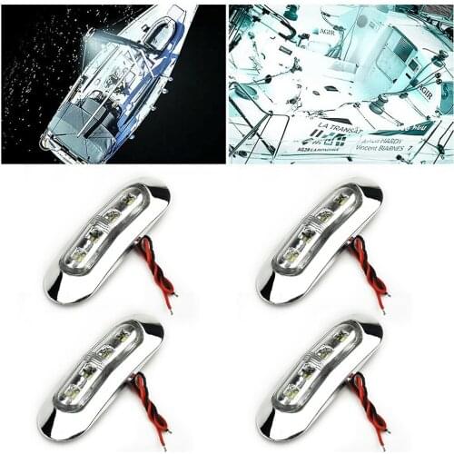 1.5W LED Lights Marine 4x Accessories Boat Cabin Deck Stair Waterproof