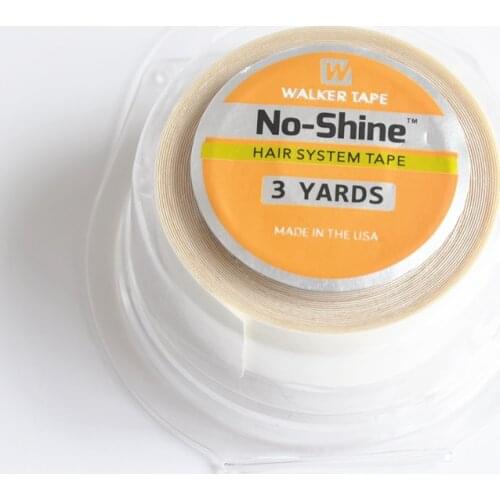 1.9cm*3yards No-Shine Professional Hair System Adhesives Tape For Tape Extension/Toupee/Lace Wig/Pu Extension 1pcs