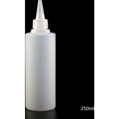 1PC White 250ML Glue Applicator Squeeze Bottle For Paper Quilling DIY Scrapbooking Paper Craft Tool