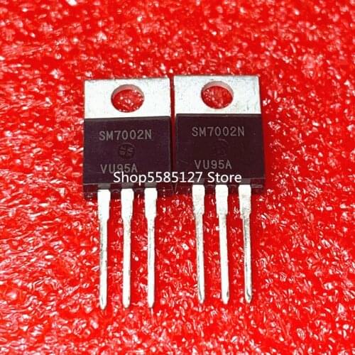 10PCS SM7002N TO-220 68V 80A 100% New&original