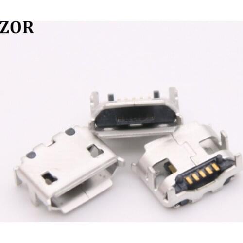 2pcs Brand New Micro USB Connector Jack Charging Socket For ONDA Tablet PC PAD V919 3G Air V116W v891w 7.2 feet big horn