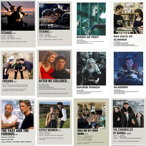 39 Types of Classic Movie Poster Tv Show Poster Kill Bill Wall Art Canvas Painting Posters Prints Wall Pictures Home Decoration