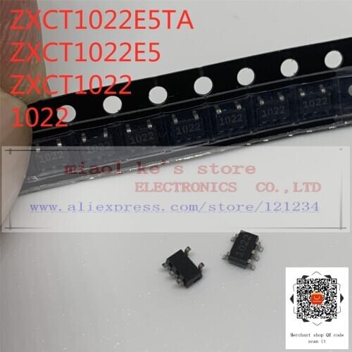 [ 5pcs~10pcs ]100%New original: ZXCT1022E5TA ZXCT1022E5 ZXCT1022 1022 - IC CURRENT MONITOR 3% SOT23-5/SC-74A/SOT-753