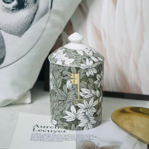 Candle Jars with Lid Candle Holders Handmade Incense Candles Jar Human Face Cup Living Room Study Ornaments Home Decor Crafts