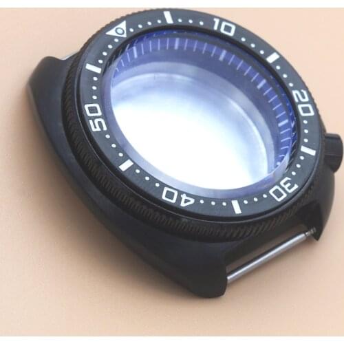 42mm Sapphire Glass Watch Case For 4R35 NH35 NH36 Movement Fit Seiko 5 SKX007 SKX009 SPRD Mens watches Water Resistance Case