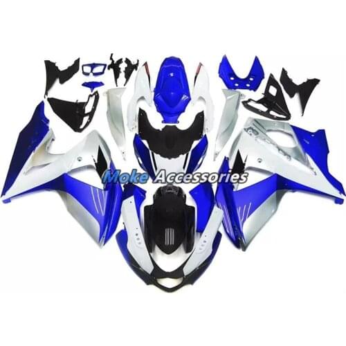 Motorcycle Fairings Kit Fit For Gsxr1000 2009 2010 2011 2012 2013 2014 2015 2016 Bodywork Set High Quality Blue White Silver