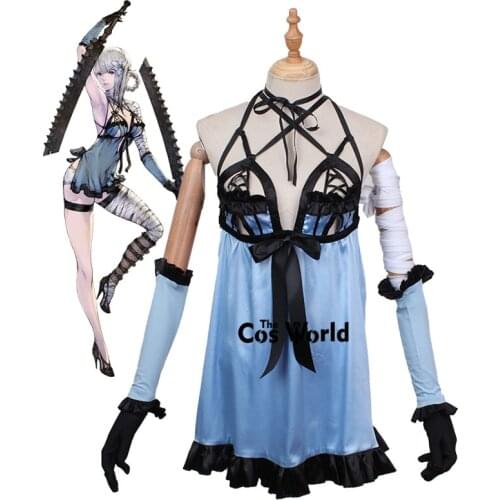 Nier: Automata Kaine Sexy Dress Outfits Games Cosplay Costumes